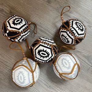 Boho Christmas Ornaments
